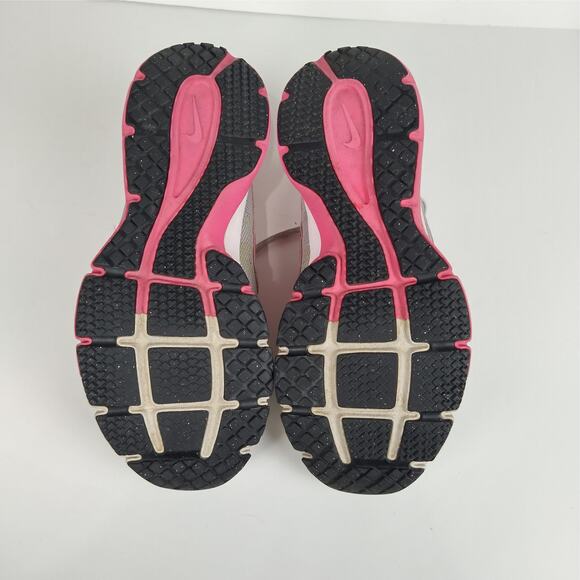 NIKE‎ Girls Gray Pink Dual Fusion Athletic Sneakers Size 4Y Lace-up Tennis Shoes - Picture 9 of 10